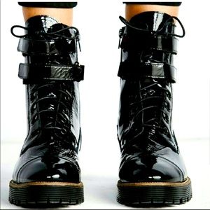 Shelly’s London Tyra Combat Boots